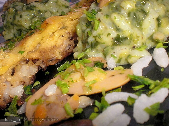 Imagine Reteta culinara File de Peste in Crusta, cu Spanac si Orez | 2review.ro