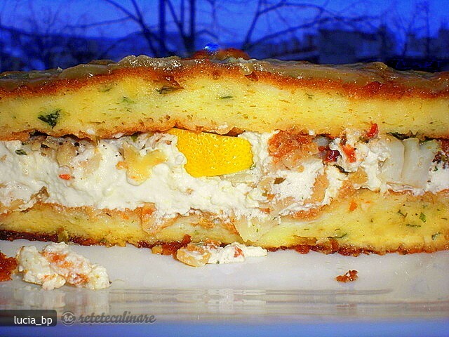 Imagine Reteta culinara File de Peste cu Omleta - Sufleu, la Cuptor | 2review.ro