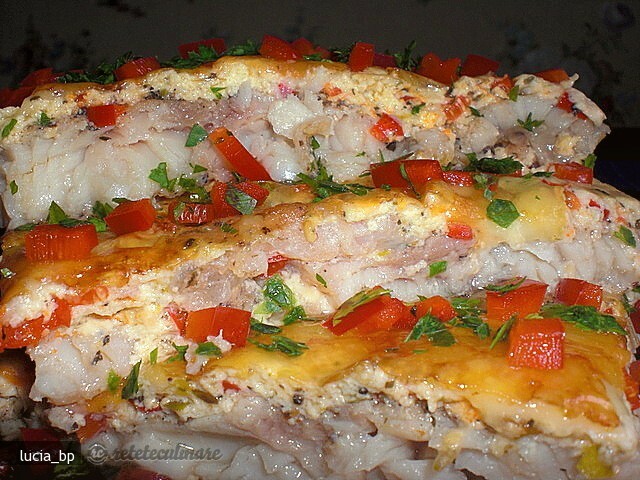 Imagine Reteta culinara Peste cu Iaurt si Verdeturi | 2review.ro