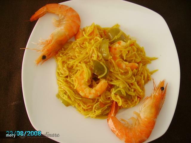 Imagine Reteta culinara Fidea cu Creveti | 2review.ro