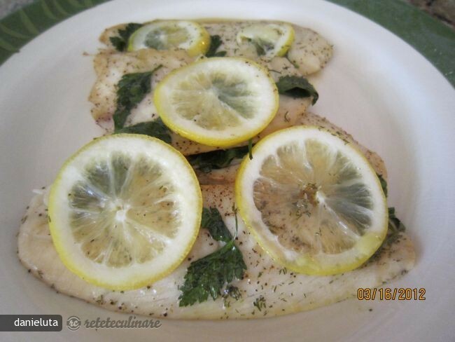 Imagine Reteta culinara File de Peste la Cuptor(en Papillote) | 2review.ro