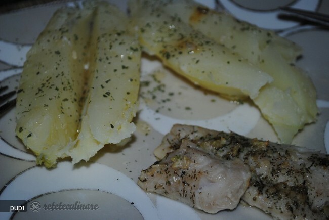 Imagine Reteta culinara Peste in Sos de Lamaie (Pranz Dietetic) | 2review.ro
