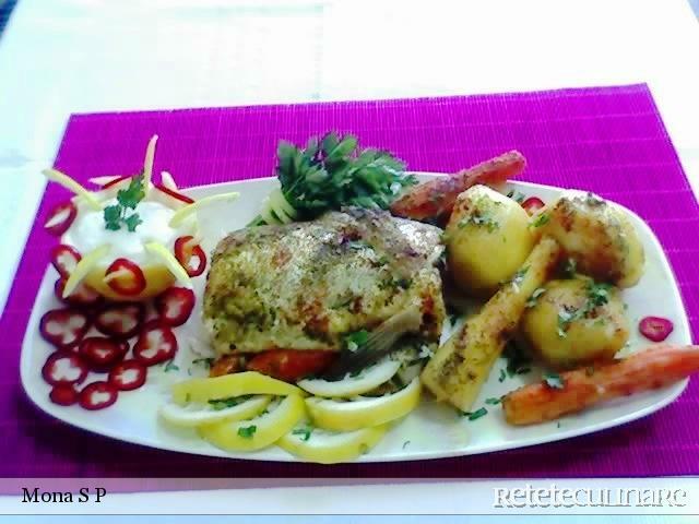 Imagine Reteta culinara Rasol de salau cu legume | 2review.ro