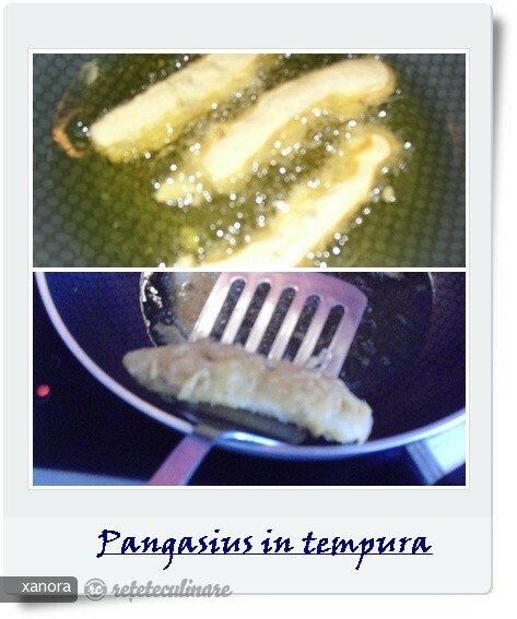 Imagine Reteta culinara Pangasius in Tempura cu Boia si Marar | 2review.ro