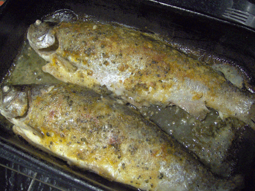 Imagine Reteta culinara Pastrav cu piper verde la cuptor | 2review.ro