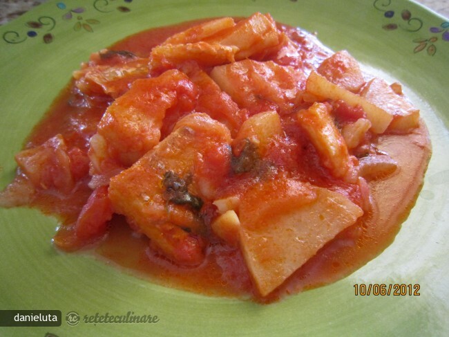 Imagine Reteta culinara Baccala Con Le Patate (baccala cu Cartofi) | 2review.ro