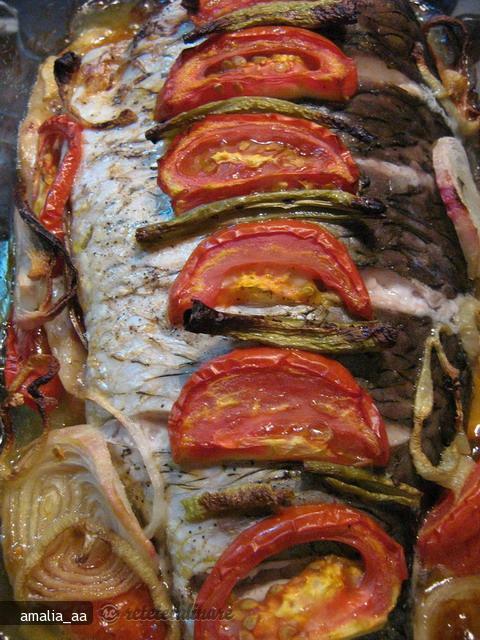 Imagine Reteta culinara Crap cu Legume la Cuptor II | 2review.ro