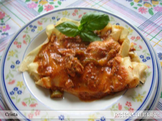 Imagine Reteta culinara Lasagna cu Peste (merluciu) | 2review.ro