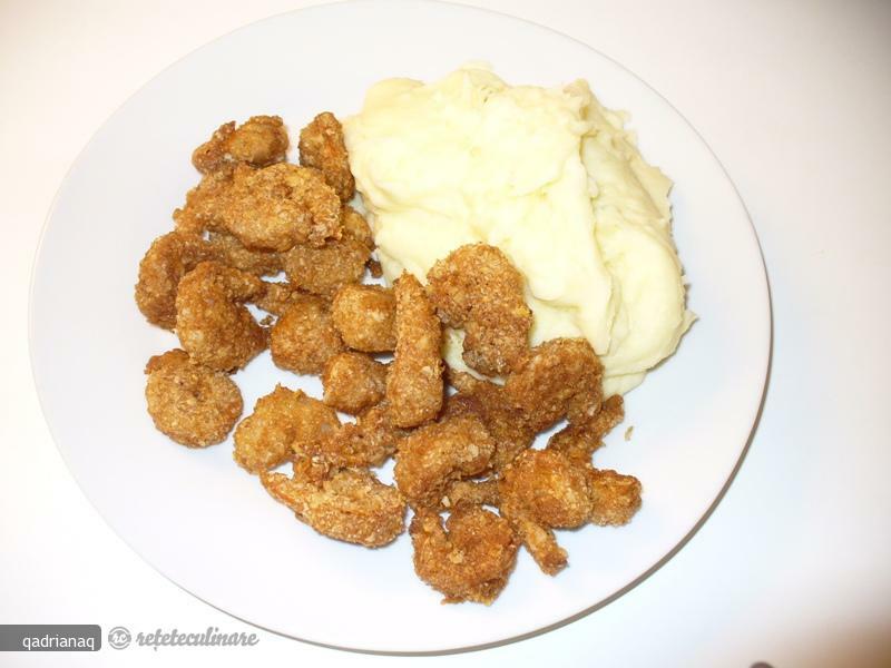 Imagine Reteta culinara Creveti Pane cu Fulgi de Ovaz | 2review.ro