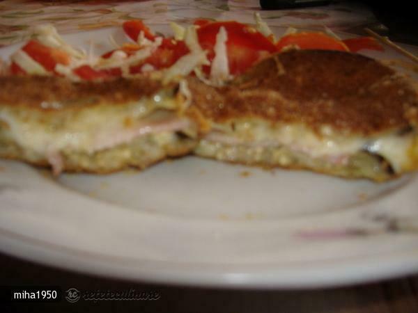 Imagine Reteta culinara `Cordon bleu` din vinete | 2review.ro