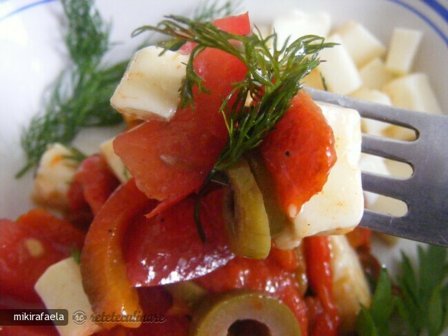 Imagine Reteta culinara Salata de Ardei Copti | 2review.ro