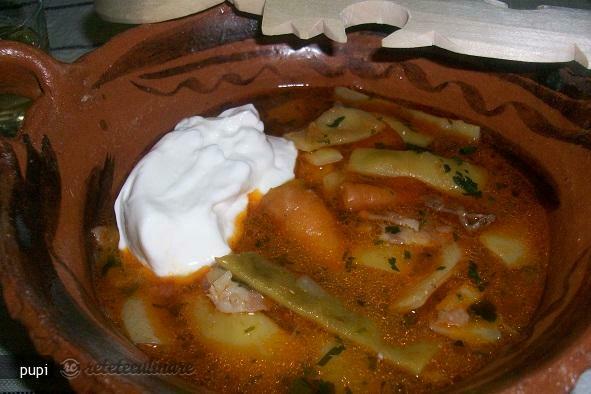 Imagine Reteta culinara Fasole Galbena Pastai cu Carne de Porc | 2review.ro