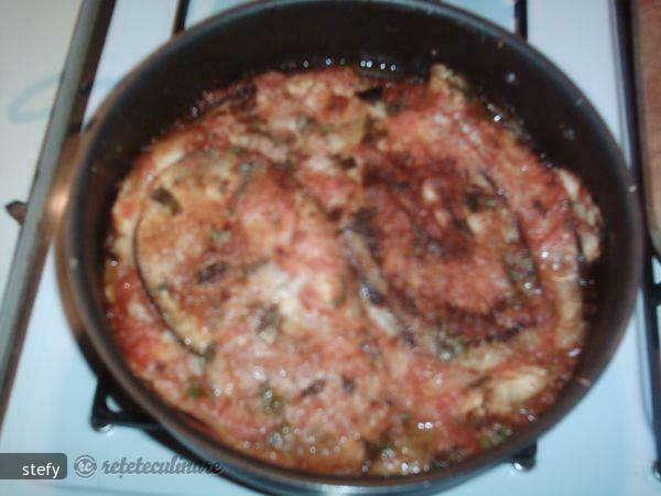 Imagine Reteta culinara Vinete cu Branza Rasa la Cuptor | 2review.ro