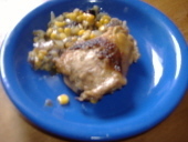 Imagine Reteta culinara Pulpe De Pui Cu Porumb Si Ardei Gras | 2review.ro