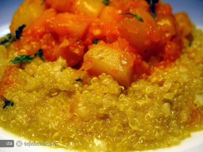 Imagine Reteta culinara Quinoa cu Dovlecel si Morcovi | 2review.ro