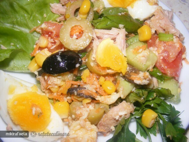 Imagine Reteta culinara Salata de Ton (varianta de Vara) | 2review.ro