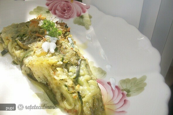 Imagine Reteta culinara Lasagna din Dovlecei | 2review.ro