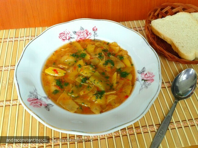 Imagine Reteta culinara Mancare de teci cu dovlecel | 2review.ro