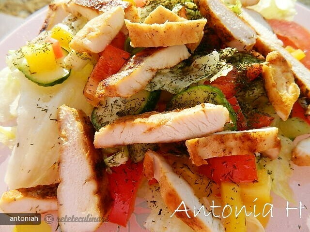 Imagine Reteta culinara Salata cu Carne de Pui | 2review.ro