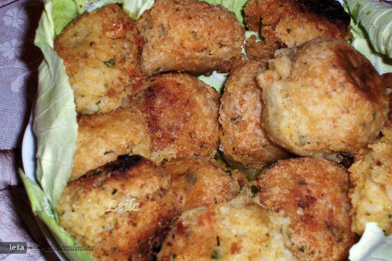 Imagine Reteta culinara Chiftelute de Fasole si Orez | 2review.ro