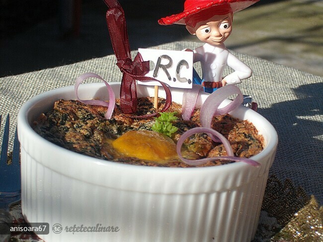 Imagine Reteta culinara Budincuta de Spanac | 2review.ro