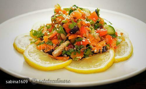 Imagine Reteta culinara Salata cu Hrisca si Susan | 2review.ro