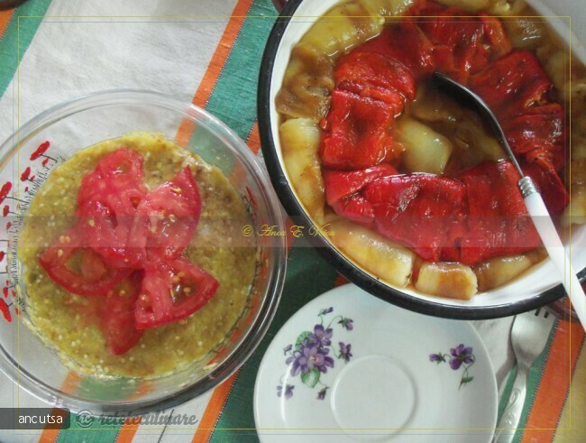 Imagine Reteta culinara Salata de Vinete cu Ardei Copti | 2review.ro