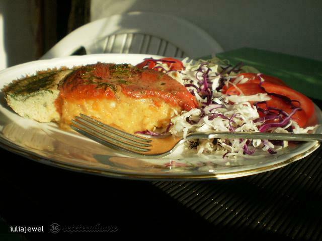 Imagine Reteta culinara Ardei Copti Umpluti cu Linte Rosie | 2review.ro