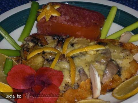 Imagine Reteta culinara Ciuperci cu Cascaval la Cuptor-reteta Bavareza | 2review.ro