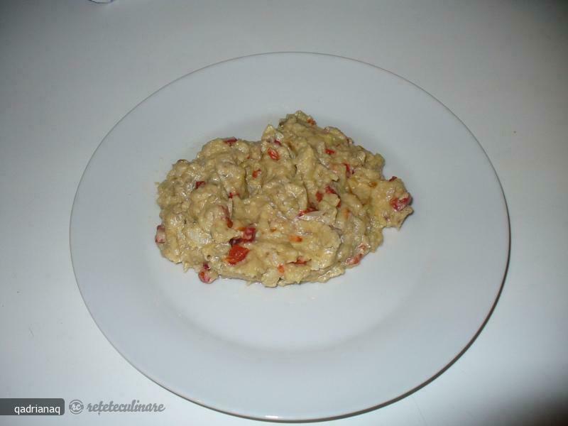 Imagine Reteta culinara Salata de Vinete cu Ardei Copt | 2review.ro