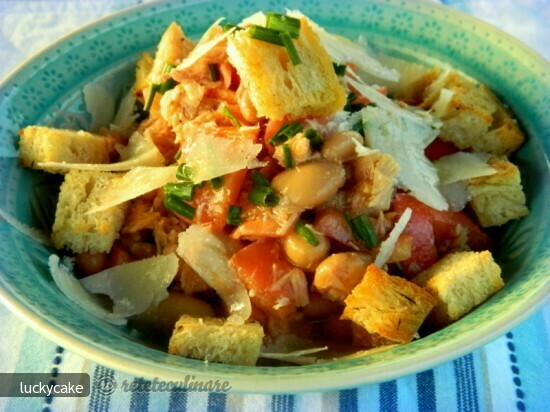 Imagine Reteta culinara Salata cu Ton si Fasole | 2review.ro