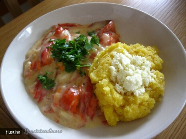 Imagine Reteta culinara Ardei Copti cu Sos | 2review.ro