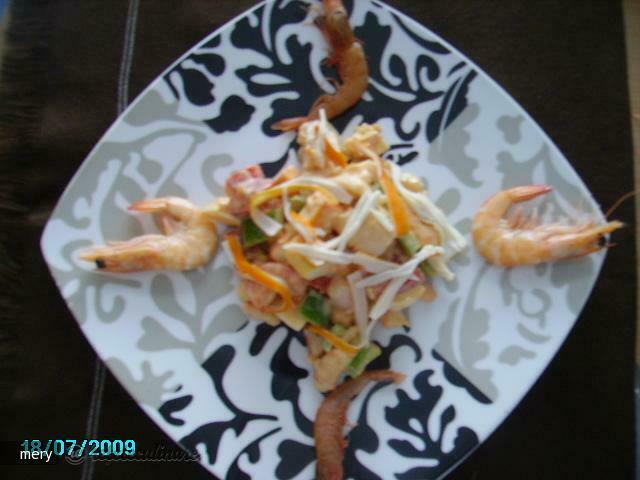 Imagine Reteta culinara Salata `salpicon de mar` | 2review.ro