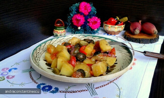 Imagine Reteta culinara Salata orientala cu muraturi | 2review.ro