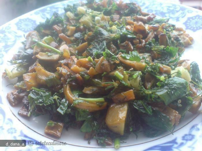 Imagine Reteta culinara Tocanita de Bureti Iuti (iutari) | 2review.ro