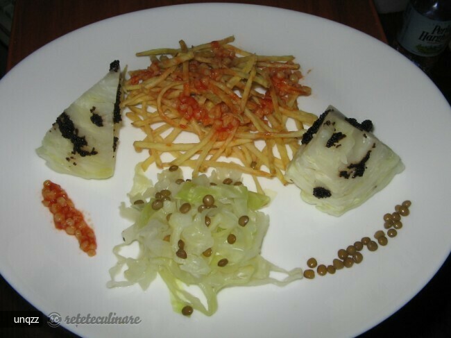 Imagine Reteta culinara Varza Fiarta cu Icre Negre | 2review.ro