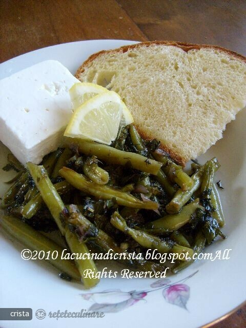 Imagine Reteta culinara Fasole Verde cu Lamaie | 2review.ro