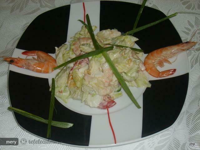Imagine Reteta culinara Salata de Creveti-langostine | 2review.ro