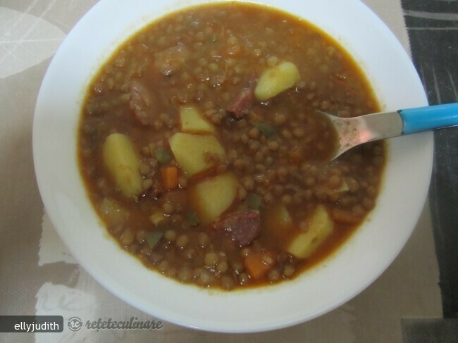 Imagine Reteta culinara Tocanita de Linte | 2review.ro