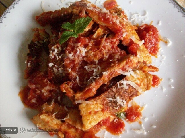 Imagine Reteta culinara Uova in Trippa (Mincare de Burta Falsa/Vegetariana ) | 2review.ro