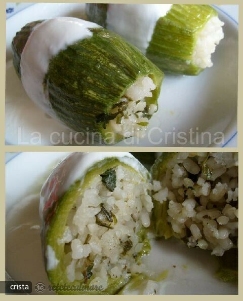 Imagine Reteta culinara Dovlecei Umpluti cu Orez | 2review.ro