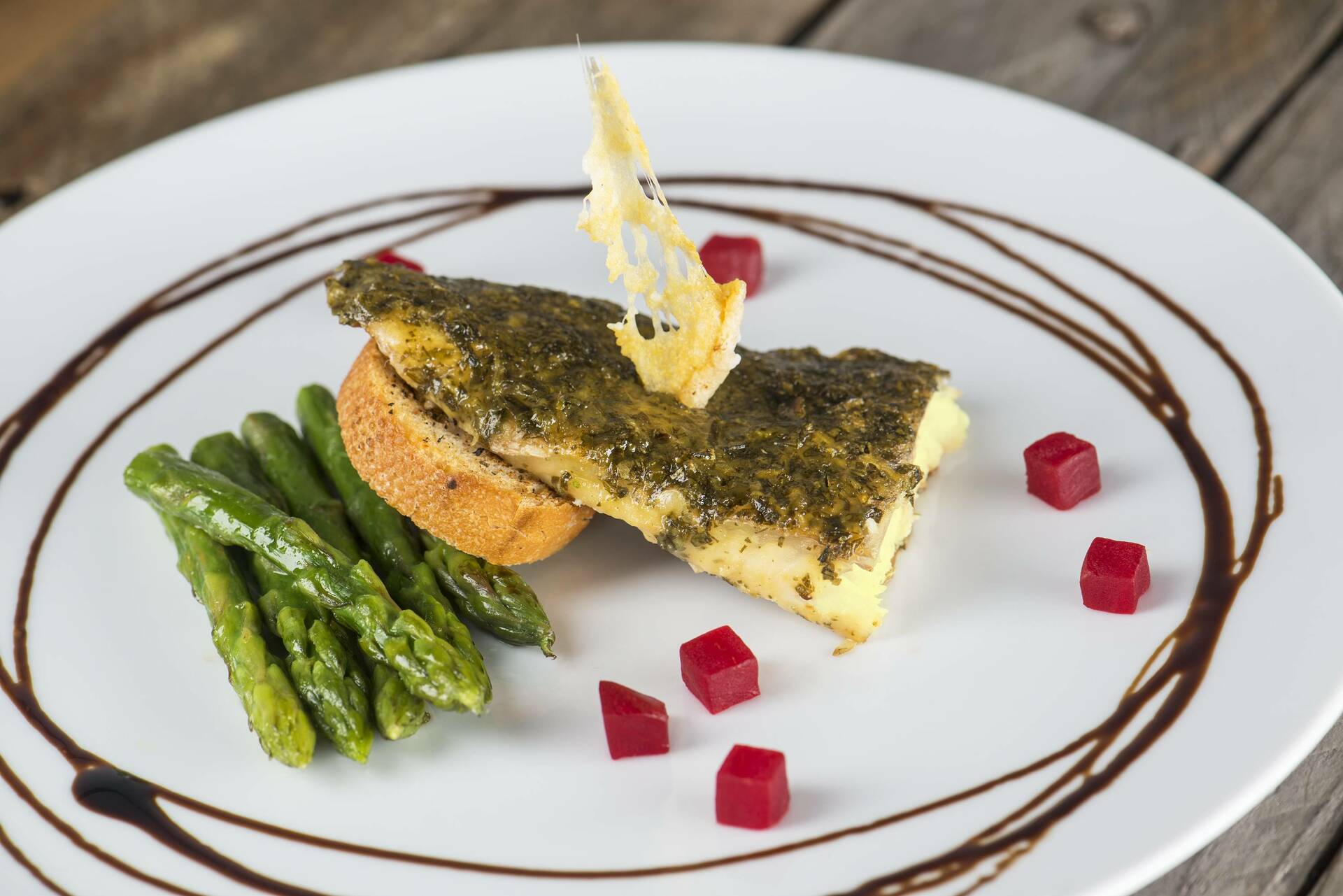 Imagine Reteta culinara Peste cu glazura de mustar | 2review.ro