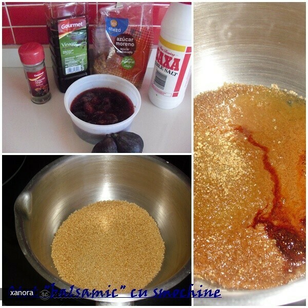 Imagine Reteta culinara Crema de Otet `Balsamic` cu Smochine | 2review.ro