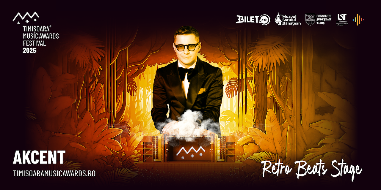 Imagine Articol Akcent va fi prezent pe scena Timișoara Music Awards Festival 2025 | 2review.ro