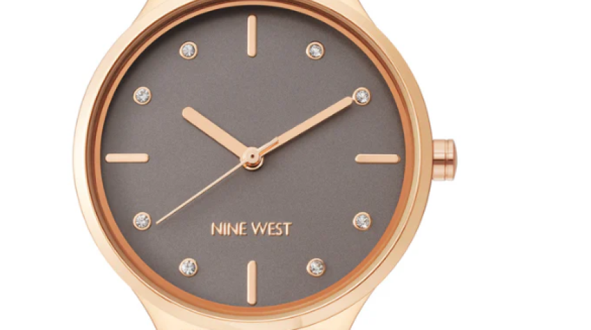 Imagine impresie Nine West Watch NW/2556RGGY