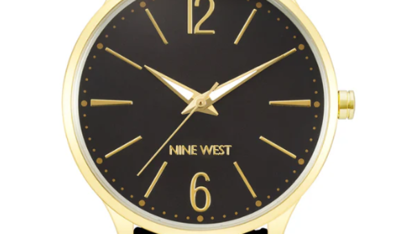 Imagine impresie Nine West Watch NW/2560BKBK