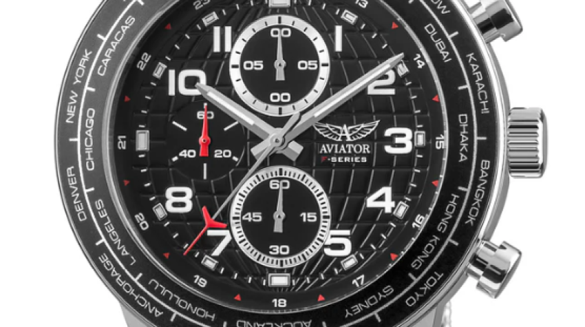 Imagine impresie Aviator Watch AVW79886G407