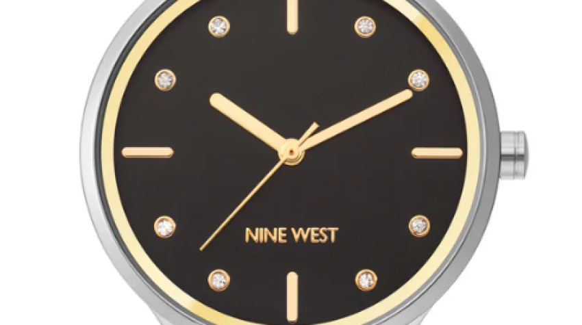 Imagine impresie Nine West Watch NW/2557BKBK